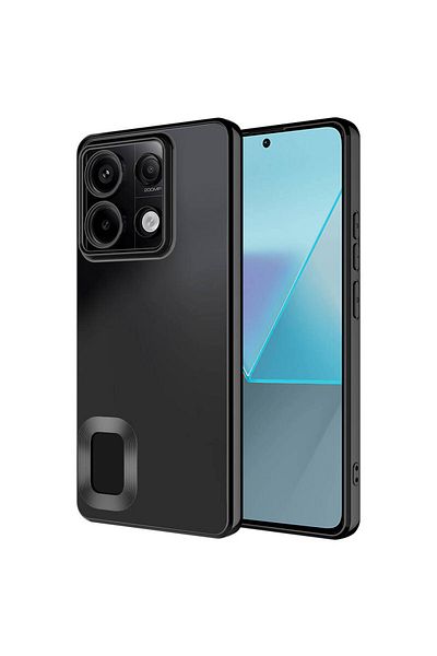 Cep Plus حافظة Redmi Note 13 Pro 5G مع حماية للكاميرا وشعار CPPL Omega - أسود