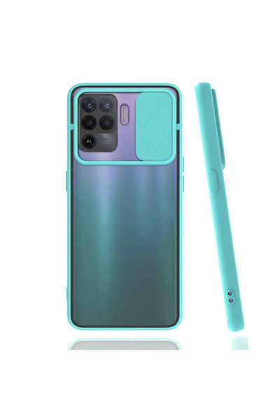 Cep Plus غطاء عدسة CPPL لهاتف Reno 5 Lite - تركواز