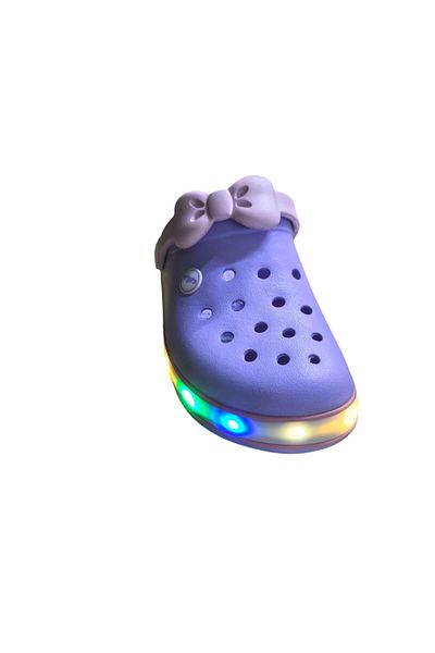 Akınal Bella Konay 0090 Girl Lighted Croks Slippers