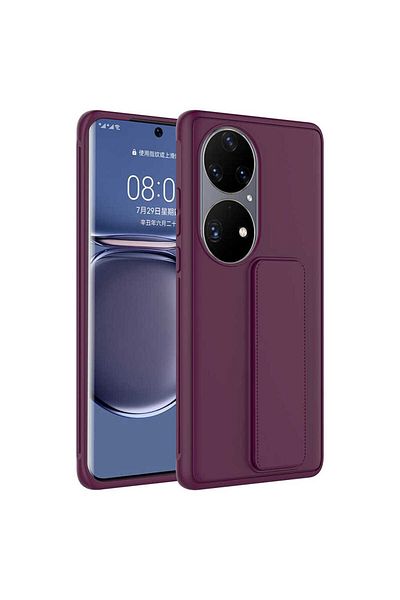 Cep Plus حافظة هاتف هواوي P50 برو CPPL Qstand - أزرق داكن