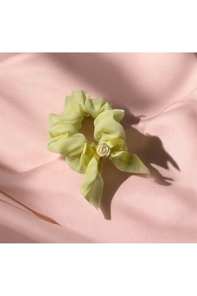 Nimet Abla Butik Elastic Fabric Bagel Buckle