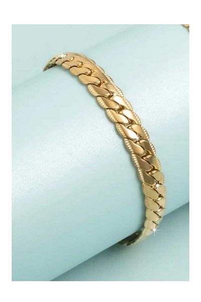 Bujiteri Flat Twist Classic Steel Bracelet
