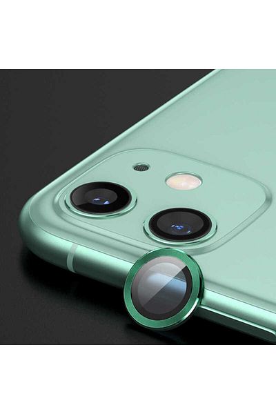 Cep Plus واقي كاميرا CPPL CL-02 متوافق مع هاتف iPhone 12 Mini - أخضر