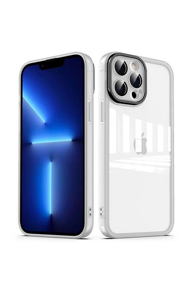 Cep Plus حافظة هاتف iPhone 13 Pro Max متوافقة مع حماية الكاميرا وشفافة CPPL - عديمة اللون