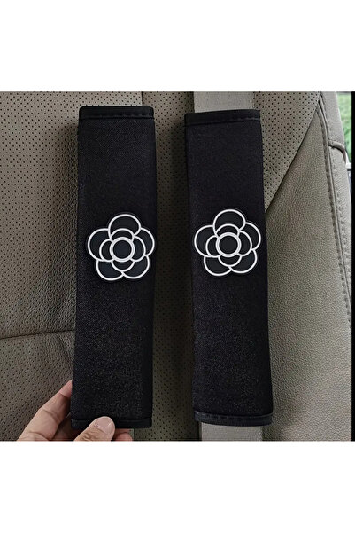 So Iconic 2 bucăți Camelia Floral Husă pentru centură de siguranță foarte ele...
