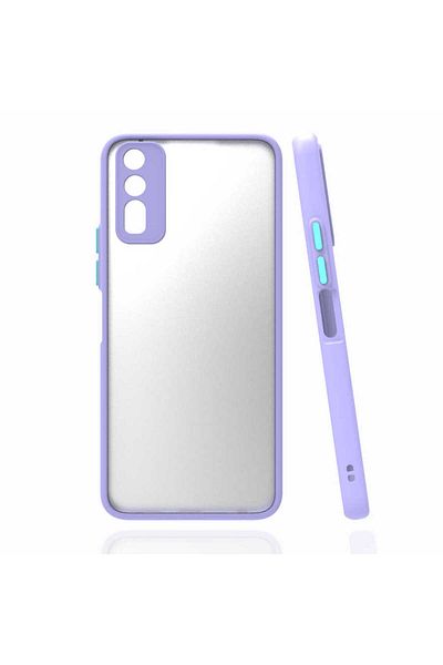 Cep Plus غطاء حماية لهاتف Vivo Y20 CPPL Hux - أحمر