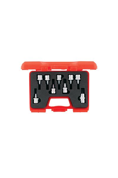 İzeltaş Locking Torx Bit Set 1/2'' 9 Pieces - 1113 00 6009