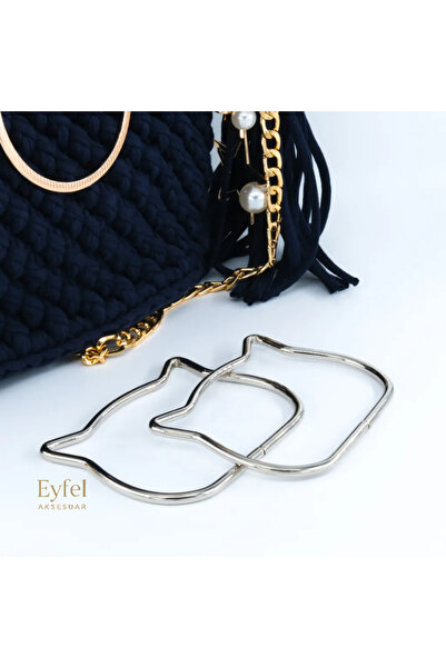 Eyfel "Metal Bag Handle – Durable Iron Hanger Attachment for Knitted and Hand...