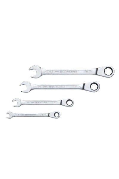 İzeltaş Cırcır Kombine Anahtar Takımı 4 Parça - 13000 005343