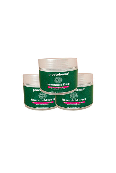 Proctohemo Rahatlatıcı Bakım Kremi 150 ml 3 Tane Birden