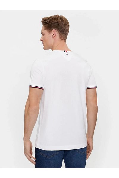 Tommy Hilfiger Sport .._Tommyhilfiger Men's Woven Fabric Short Sleeve T-Shirt