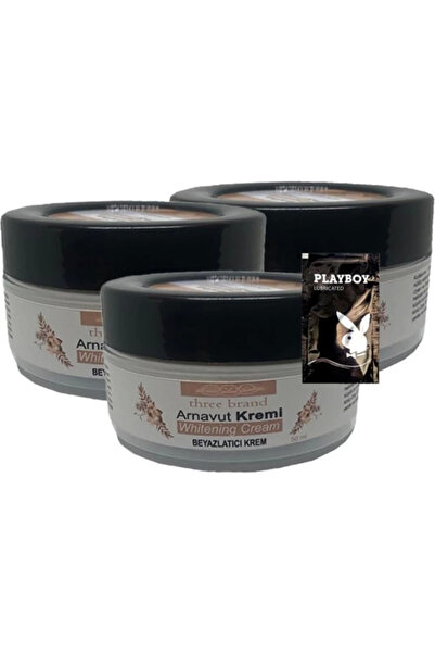 Genel Markalar Three Brand Arnavut Kremi Whitening Cream 3'lü Bölgesel Aklık ...