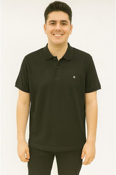 CLASSİCS MEN Gewer Relax Fit Men's Short Sleeve Polo Neck Tshirt - 7352