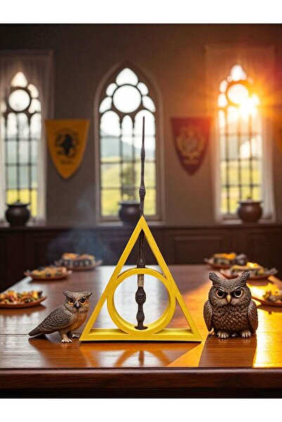 Perazayn Özel Üretim El Boyaması Harry Potter Mürver Asa – Koleksiyonluk Büyücü Asası (Hediye Paketli)