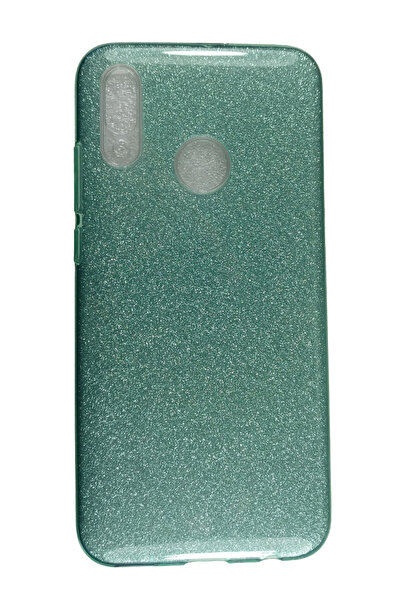 OEM Carcasă compatibilă cu Huawei P Smart 2019, silicon cu sclipici, verde