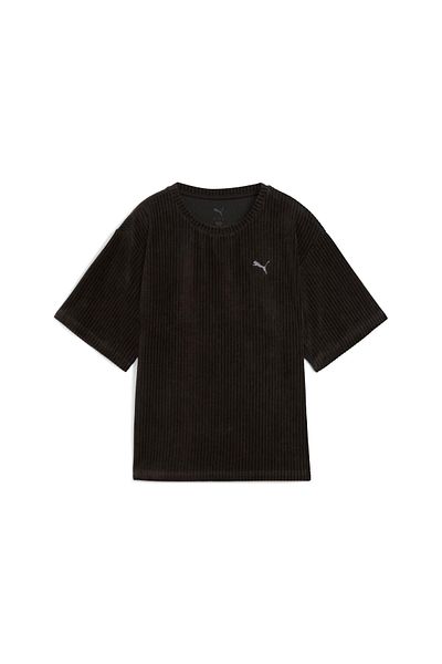 Puma Essentials Elevated Women's Black T-Shirt (688106-01)