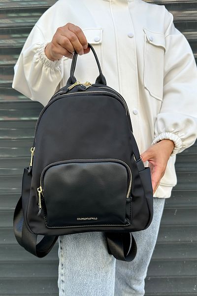 Just Polo Water Resistant Parachute Fabric Backpack (School, Paperwork, Computer, Laptop Bag)