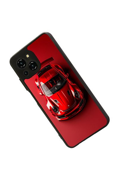 Reeder حافظة متوافقة مع S23 Pro Max باللون الأسود غير اللامع - سيليكون ناعم، واقي، غطاء ممتص للصدمات
