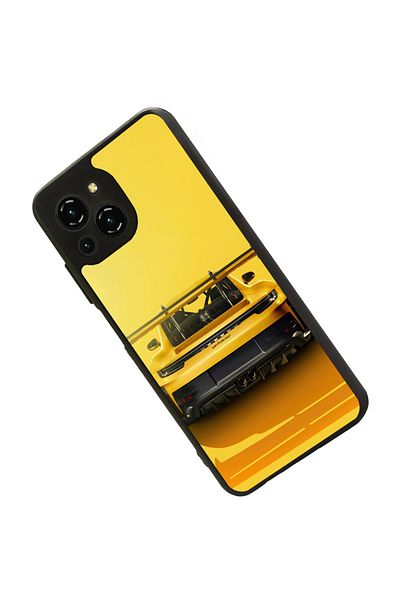 Reeder حافظة متوافقة مع S23 Pro Max باللون الأسود غير اللامع - سيليكون ناعم، واقي، غطاء ممتص للصدمات