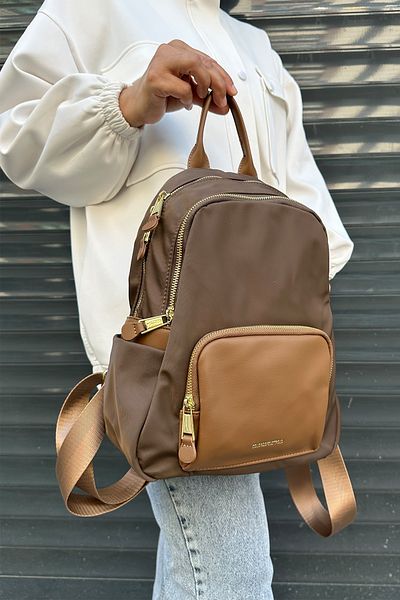 Just Polo Water Resistant Parachute Fabric Backpack (School, Paperwork, Computer, Laptop Bag)