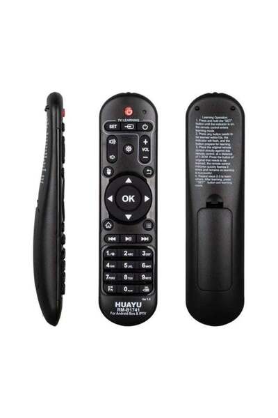 Zibox Huayu RM-B1741 Universal Android Box IP TV Kumanda
