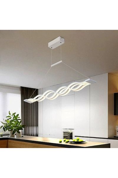 Alessandro Lustra LED Suspendata WAVE 140W – Design Ondulat