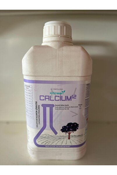 KİTİNSAN Calcium 12 Sıvı Kalsiyum içerikli Yaprak Gübresi 5 Litre