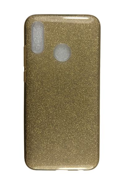 OEM Carcasă compatibilă cu Huawei P20 Lite, silicon cu sclipici, auriu