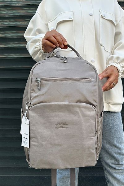 Just Polo Water Resistant Parachute Fabric Backpack (School, Paperwork, Computer, Laptop Bag)