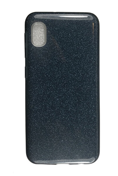 OEM Carcasă compatibilă cu Samsung Galaxy A10e, silicon cu sclipici, neagră