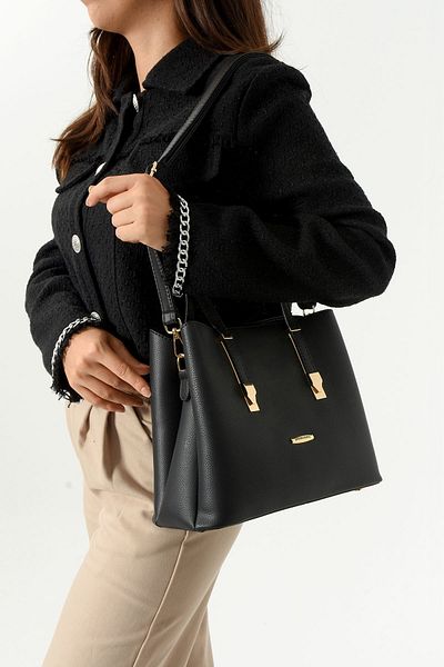 POLO CLUB Women's Soft Leather Long Strap 4 Compartment Simple and Stylish Hand and Shoulder Bag (24X21 cm)