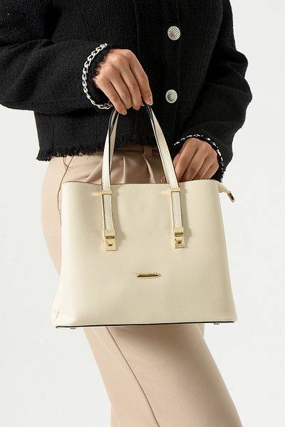 POLO CLUB Women's Soft Leather Long Strap 4 Compartment Simple and Stylish Hand and Shoulder Bag (24X21 cm)