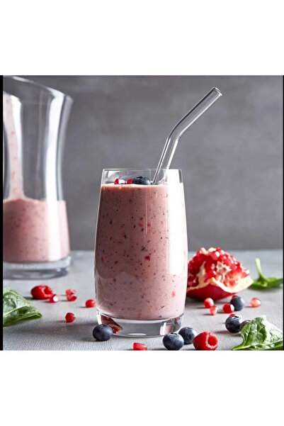 alpikom 10 ADET YENİDEN KULLANILABİLİR ÇEVRE DOSTU DAYANIKLI CAM PİPET