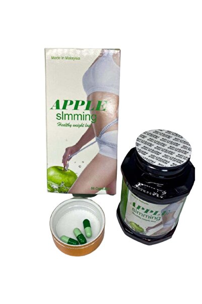 Apple 50 كبسولة لإنقاص الوزن الصحي والتخسيس