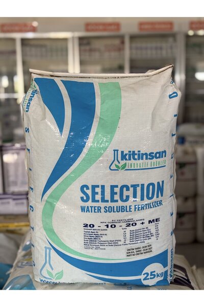 KİTİNSAN Selection 20-10-20 NPK Gübresi 25 KG