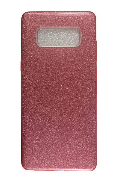 OEM Carcasă compatibilă cu Samsung Note 8, silicon cu sclipici, roz