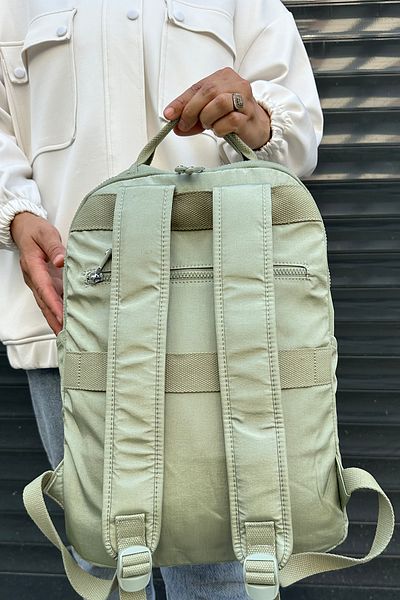 Just Polo Water Resistant Parachute Fabric Backpack (School, Paperwork, Computer, Laptop Bag)