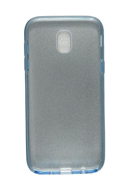 OEM Carcasă compatibilă cu Samsung Galaxy J5 (2017), J530, silicon cu sclipici, albastră