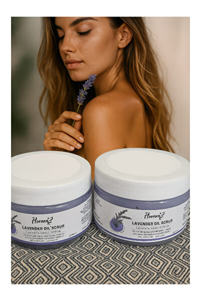 Homm Bitkisel DENES LİFE HOMM BİTKİSEL LAVANTA YAĞLI BİTKİ TANECİKLİ SCRUB 25...