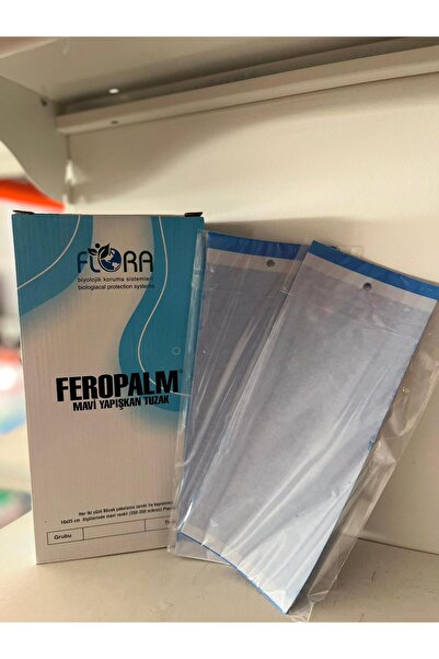 Flora Feropalm Mavi Yapışkan Tuzak 25cm x10 1 Paket