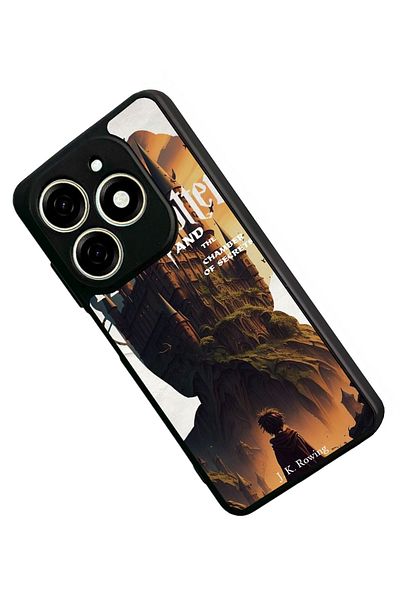 TECNO Spark 20 Matte Black Compatible Case – Soft Silicone, Protective, Shock Absorbing Cover