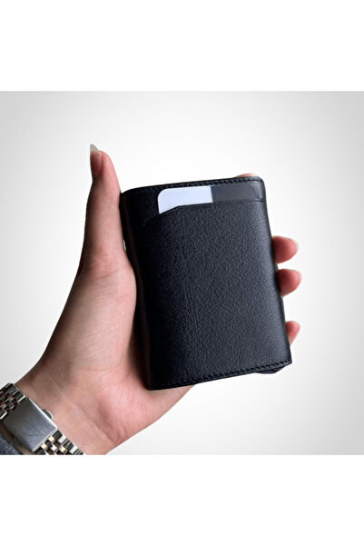 Store Mekanizmalı Cüzdan – İsim Yazılı, Kişiye Özel, Hakiki Deri