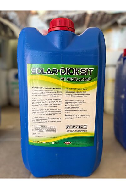 ırmak tarım Solar Dioksit | Toprak Dezenfektanı | PH Regülatörü | 20 Litre Ir...
