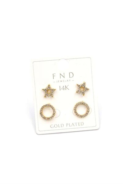 Royaleks Multiple Star Earrings - Gold