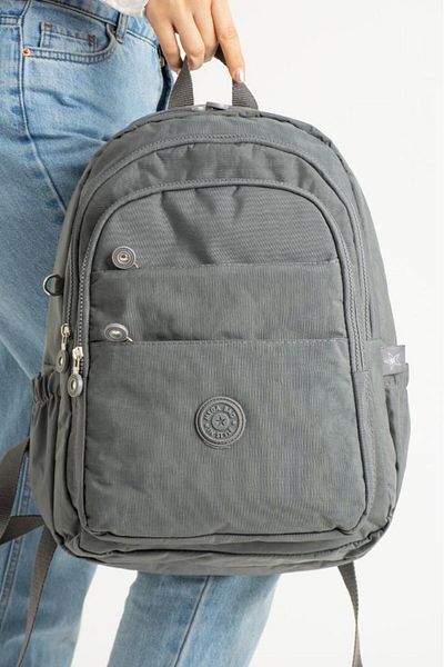 Baginn Unisex School Bag Clinker Fabric Backpack Multi-Pocket Lightweight Rainproof 42*30 cm