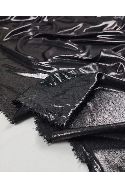 Kumaş Parça Λαμέ Φύλλο Τζέρσεϊ (Πλάτος 135 cm x Μήκος 325 cm)