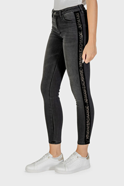 Armani Exchange Cotton Skinny Fit Narrow Leg Logo Stripe Jeans Jeans Pants Xw000129 Af16082 m