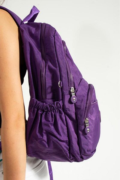 Baginn Unisex School Bag Clinker Fabric Backpack Multi-Pocket Lightweight Rainproof 38*28 cm
