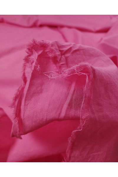 Kumaş Parça Cotton Voile in Pink Color (Width 140 cm X Length 220 cm)