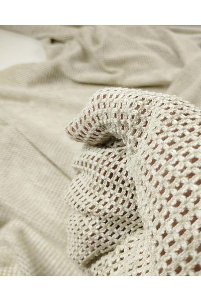 Kumaş Parça Mesh Width: 170 between Crushed Gray Beige